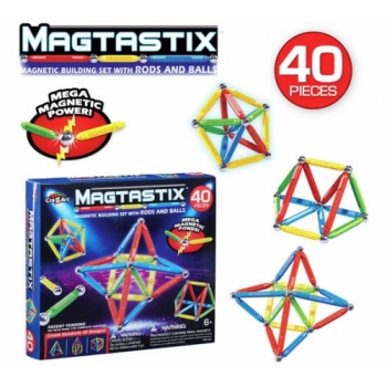 Magtastix Building Set - 40 Piece