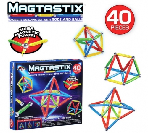 Magtastix Building Set - 40 Piece