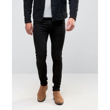 ASOS DESIGN super skinny jeans in black