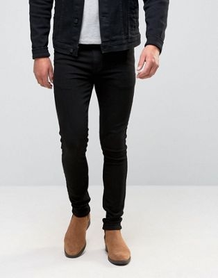 ASOS DESIGN super skinny jeans in black