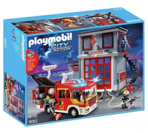 Playmobil 9052 City Action Fire Station Super Set