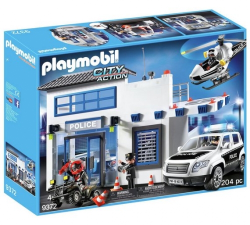 Playmobil 9372 City Action Police Station Bundle