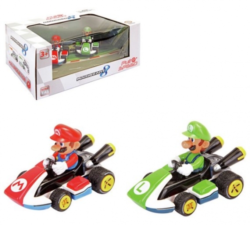 Nintendo Mario Kart 8 Pull & Speed Racers - 2 Pack