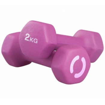 Opti Neoprene Dumbbell Set - 2 x 2kg