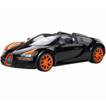 Rastar RC Bugatti Black 1:14