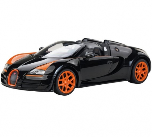 Rastar RC Bugatti Black 1:14