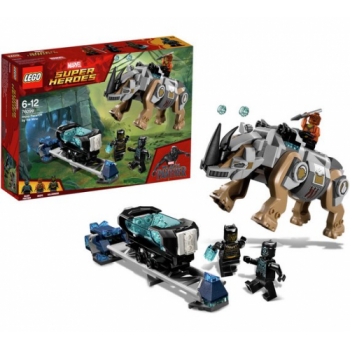 LEGO Black Panther Rhino Face-Off By The Mine - 76099