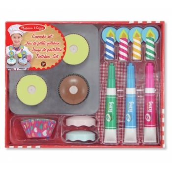 Melissa & doug Wooden Cupcake Set