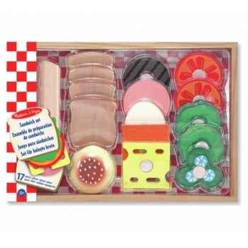 Melissa & doug Wooden Sandwich Making Set