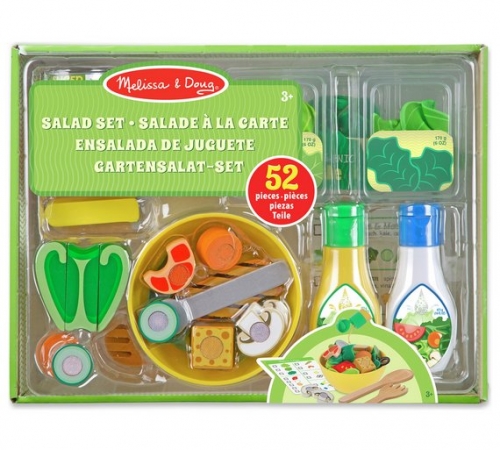 Melissa & doug Slice and Toss Salad Play Food Set