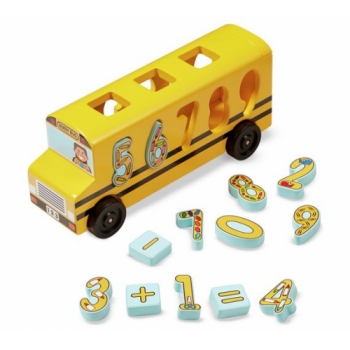 Melissa & doug Number Matching Maths Bus