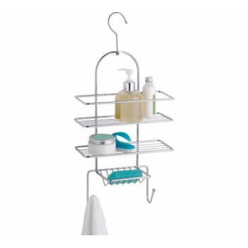 Argos Home 2 Tier Hookover Shower Caddy - Chrome