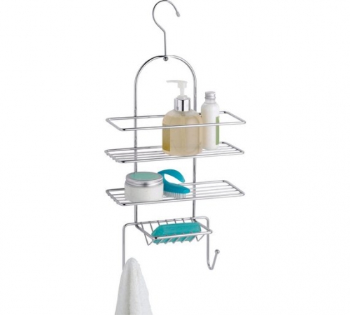 Argos Home 2 Tier Hookover Shower Caddy - Chrome