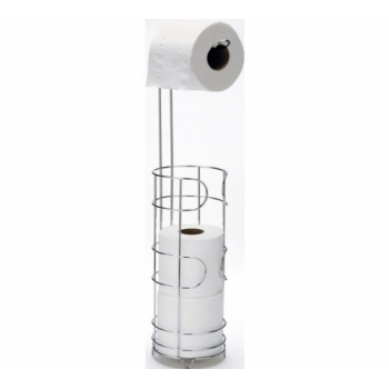 Argos Home Wire Toilet Roll Storage and Holder - Silver