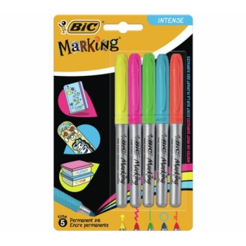 BIC Marking Permanent Markers - Pack of 12