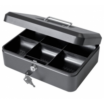 Cathedral 8 Inch Cash Box - Black