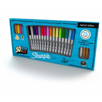 Sharpie 23 Pack of Fine Permanent Markers