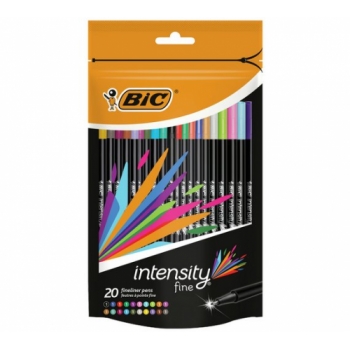 BIC Intensity Fineliner Pens - Pack of 20