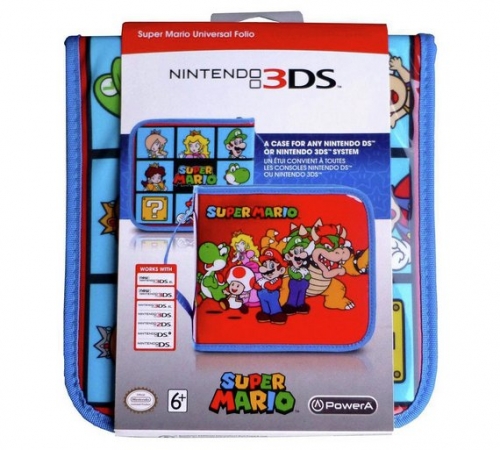 Universal Super Mario 2DS/3DS XL Folio Case