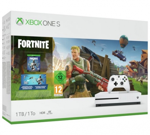 Xbox One S 1TB Console & Fortnite Bundle