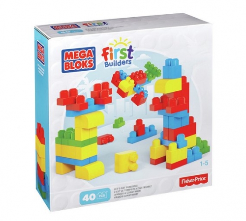 Mega Bloks First Builders Maxi Bloks - 40 Piece