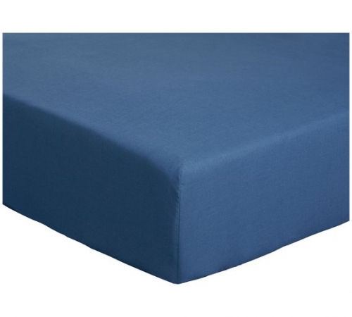 Argos Home Easycare Polycotton 28cm Fitted Sheet - Single