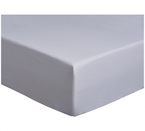 Argos Home Easycare Polycotton 28cm Fitted Sheet - Single