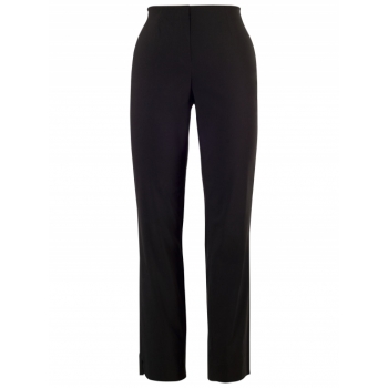 Chesca Slim Stretch Trousers, Black