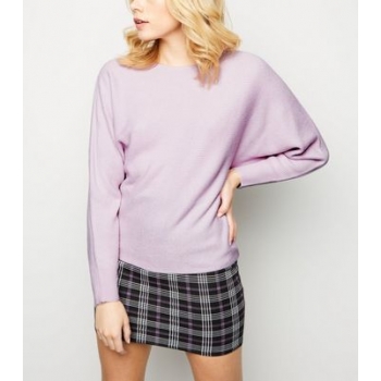 Lilac Batwing Sleeve Jumper