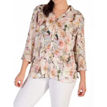 Chesca Floral Shirt, Multi