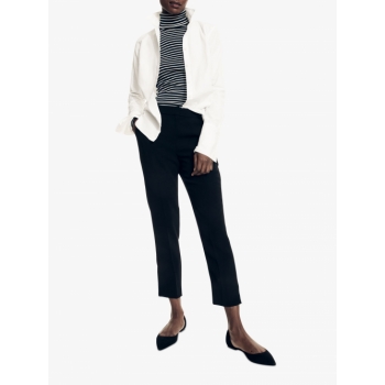 J.Crew Pull-On Easy Trousers, Black