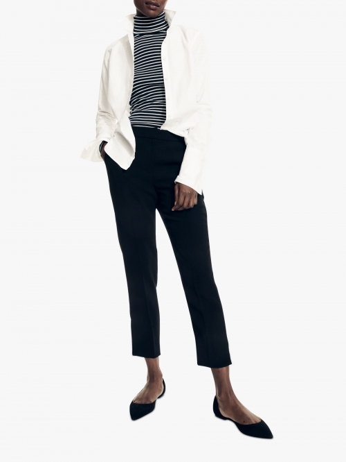 J.Crew Pull-On Easy Trousers, Black