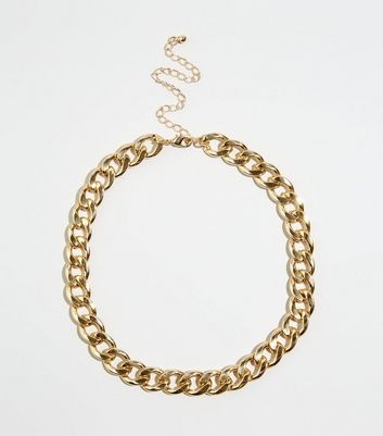 Gold Chunky Chain Necklace