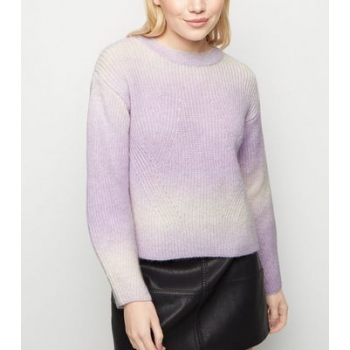 Petite Lilac Tie Dye Jumper