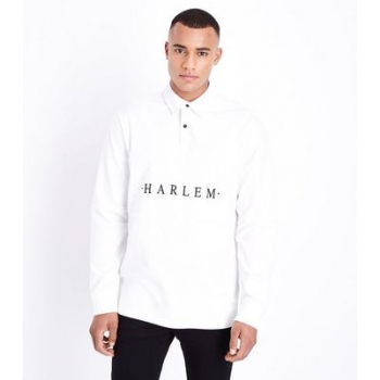 Off White Harlem Embroidered Rugby Top