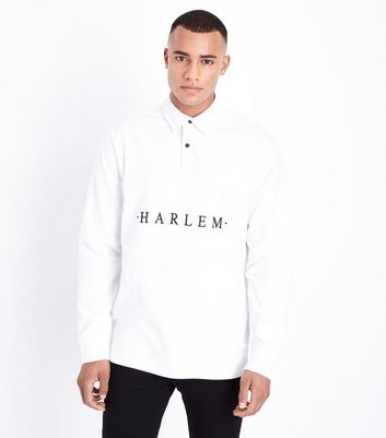 Off White Harlem Embroidered Rugby Top