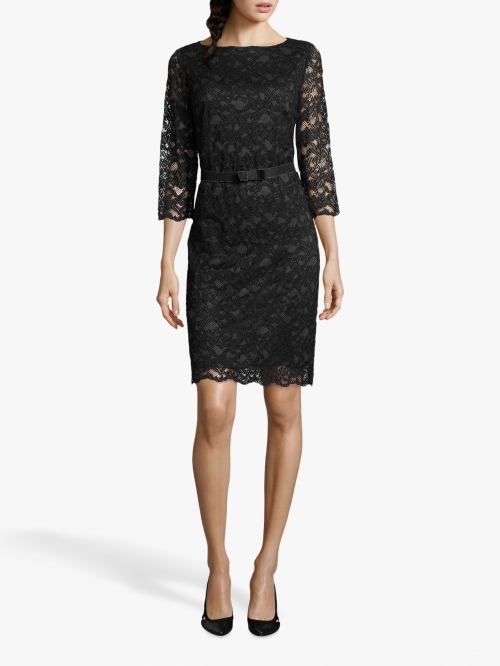 Betty Barclay Lace Dress, Black