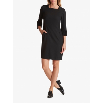 Betty Barclay Crepe Shift Dress, Black