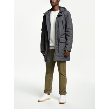 Kin Padded Tech Parka, Grey