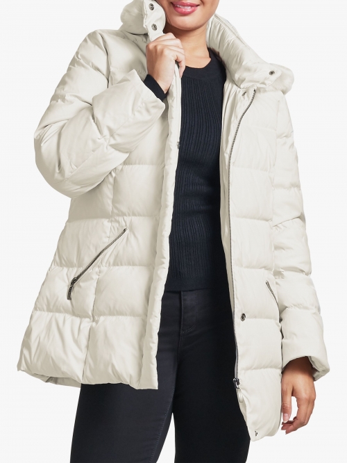 Four Seasons Puffer Jacket, Berry