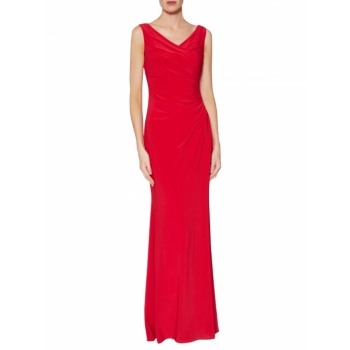 Gina Bacconi Stella Maxi Dress, Red