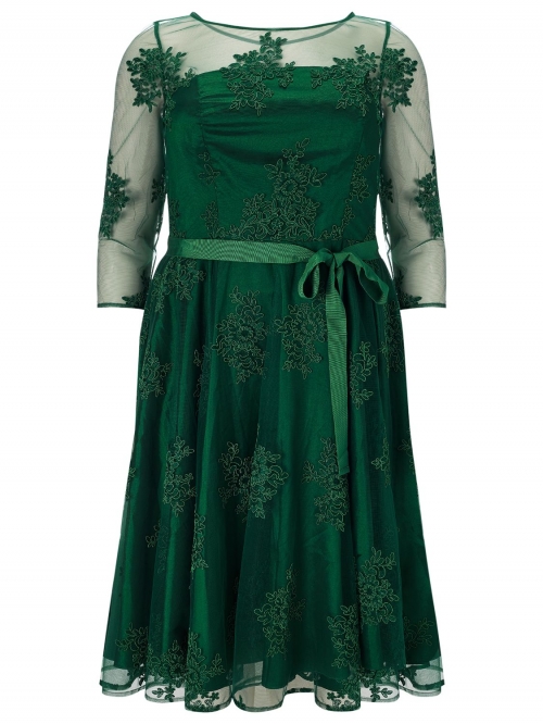 Studio 8 Yvette Lace Dress, Pine