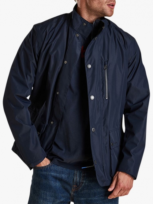 Barbour Urma Waterproof Jacket, Navy