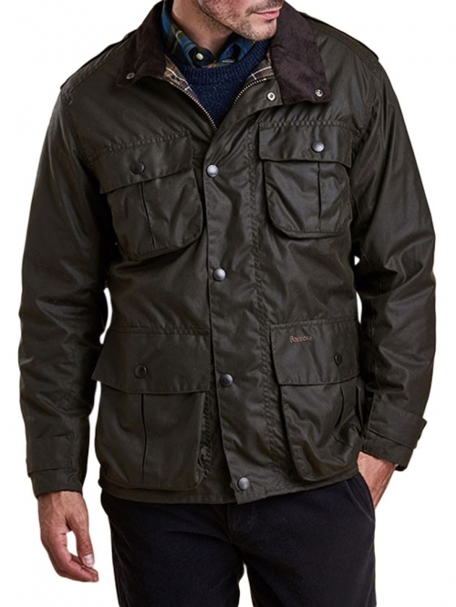 Barbour Trooper Wax Jacket, Olive