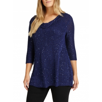 Studio 8 Myah Knit Top, Blue