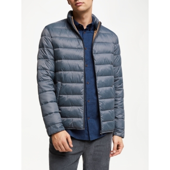 John Lewis & Partners Padded Foldaway Jacket, Legion Blue