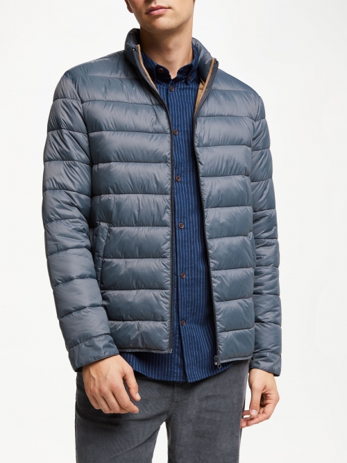 John Lewis & Partners Padded Foldaway Jacket, Legion Blue