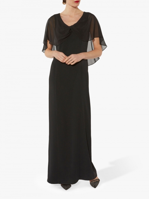 Gina Bacconi Tayla Maxi Dress, Black