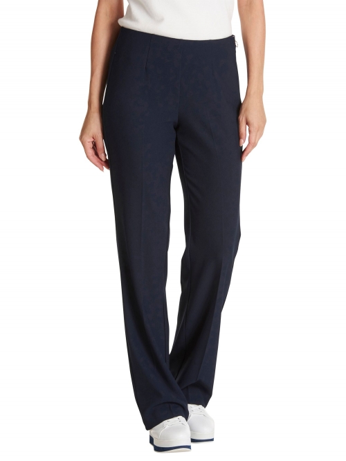 Betty Barclay Skinny Crêpe Trousers, Dark Sky