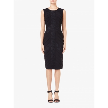 Adrianna Papell Matte Jersey Sheath Dress, Black